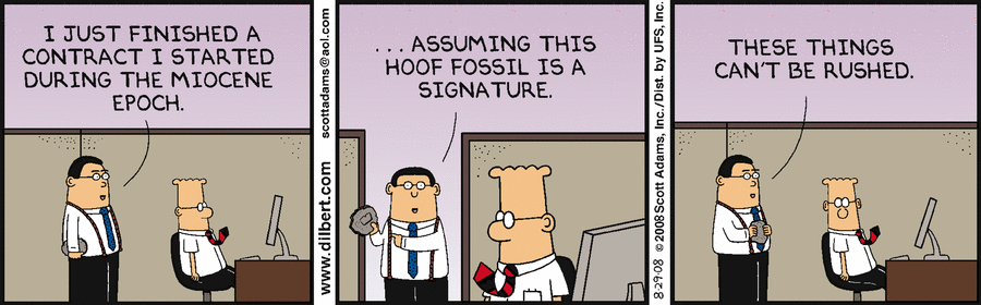 Dilbert Cartoon